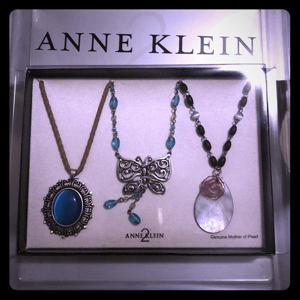 Anne Klein set of 3 necklaces